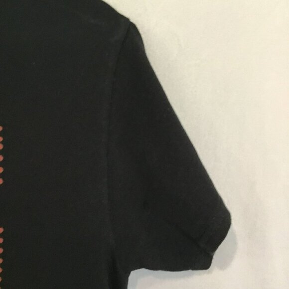 Unknown Brand Elvis Tee Graphic Short Sleeve Crew Neck Women's Size XS in Black - Picture 6 of 8